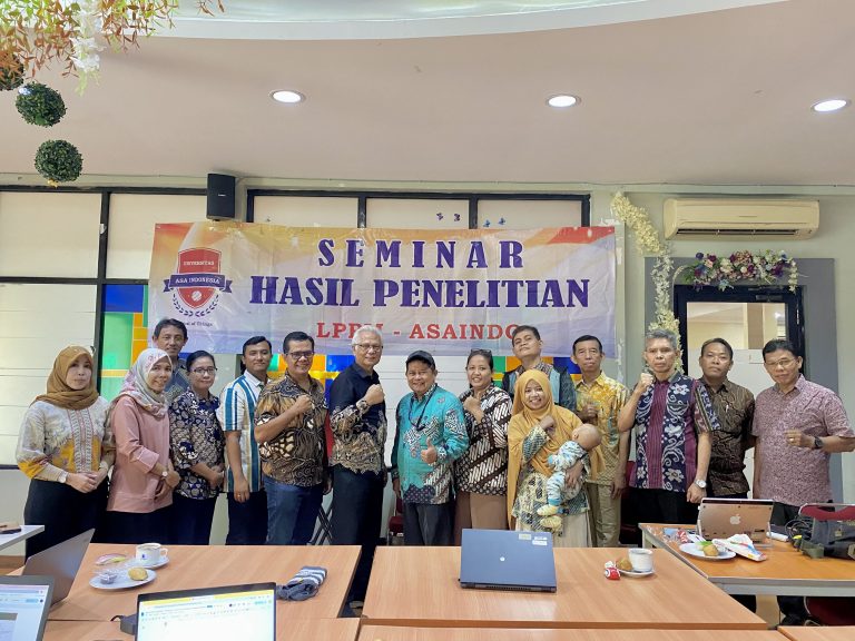 Seminar Proposal Penelitian Dosen Universitas Asa Indonesia Semester ganjil 2024/2025