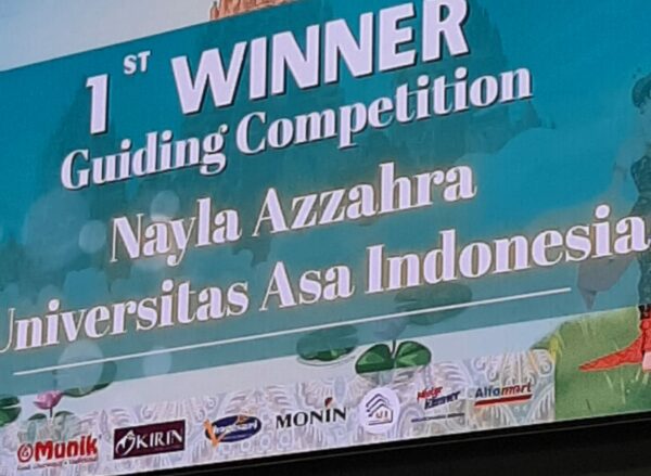 Mahasiswa ASA Indonesia penerima penghargaan Hospartation 2025